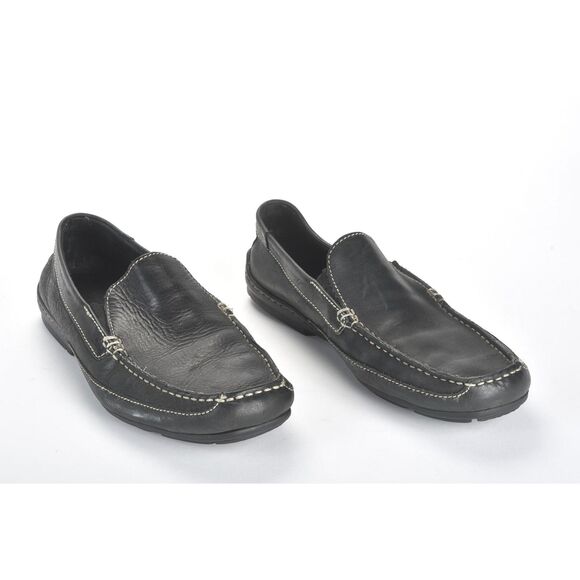 Rockport Mens Black Casual Leather Slip on Loafer Size 9.5 - Picture 4 of 6